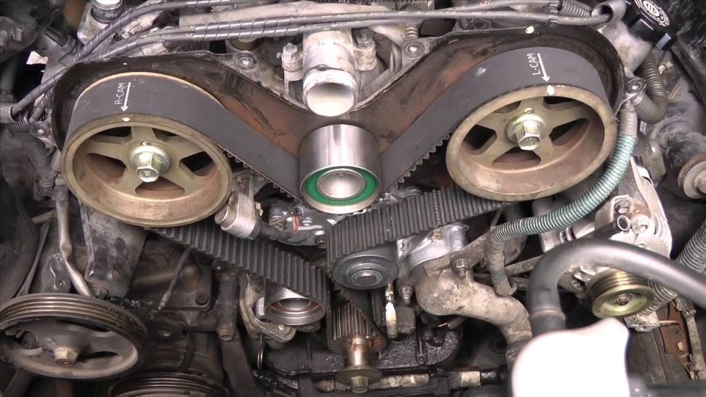 Timing belt outlet replacement toyota camry