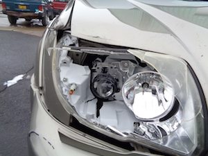 Toyota Before Hamiltons Auto Body Accident Repair