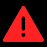 Triangle Warning Dash Light